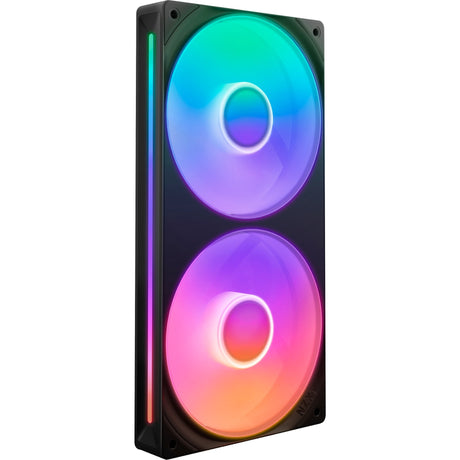 Nzxt f240 RGB Core Gehäuselüfter (schwarz, 2 Stück, 240 x 120 x 26 mm)