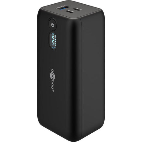 Goobay Laptop-Powerbank (schwarz, 20.000 mAh, Power Delivery)