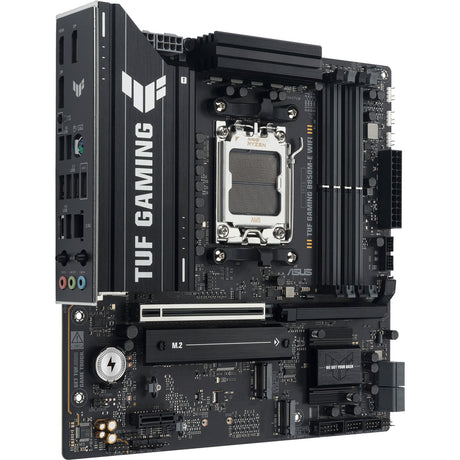 Asus tuf gaming b850m-e wifi socket am5 moederbord (2.5gb-lan, wi-fi 6e, bt, sound, µatx)