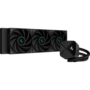 Deepcool LS720S Zero Dark Wasserkühlung (Schwarz, 4-Pin-PWM-Lüfteranschluss)