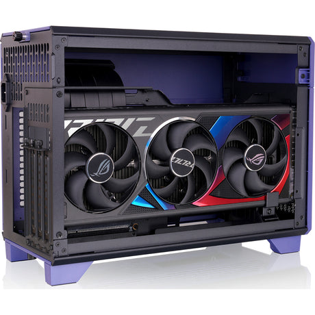 Thermaltake tr100 future dusk mini tower behuizing (paars | 2x usb-a | 1x usb-c)