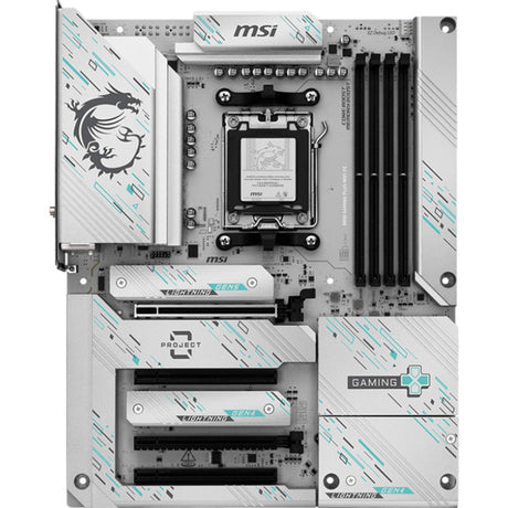 MSI B850 Gaming Plus WiFi PZ Sockel AM5 Mainboard (RAID, 5G LAN, WiFi 7, Bluetooth 5.4, Sound, ATX)