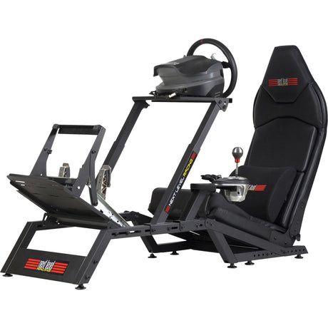 Next Level Racing F-GT-Formel und GT-Simulator Cockpit-Rennsimulator (schwarz (matt))
