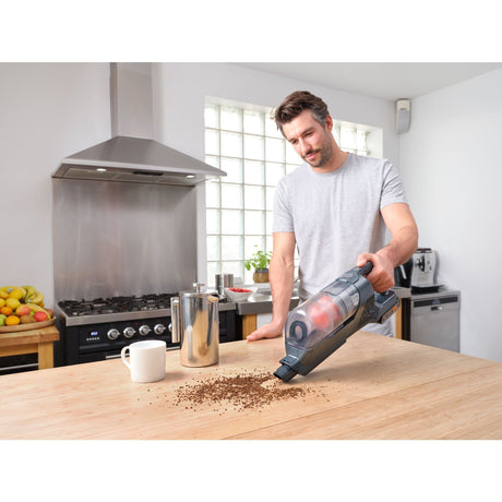Black+Decker bhfea18d1-qw 18 V 2,0 Ah 2-in-1-Stabstaubsauger mit abnehmbarem Akku (18 V 2,0 Ah Akku und Ladegerät im Lieferumfang enthalten)