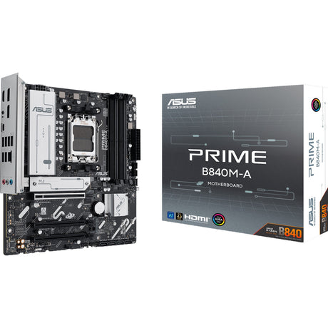 Asus Prime B840M-A-CSM Sockel AM5 Mainboard (2,5GB-LAN, Sound, µATX)