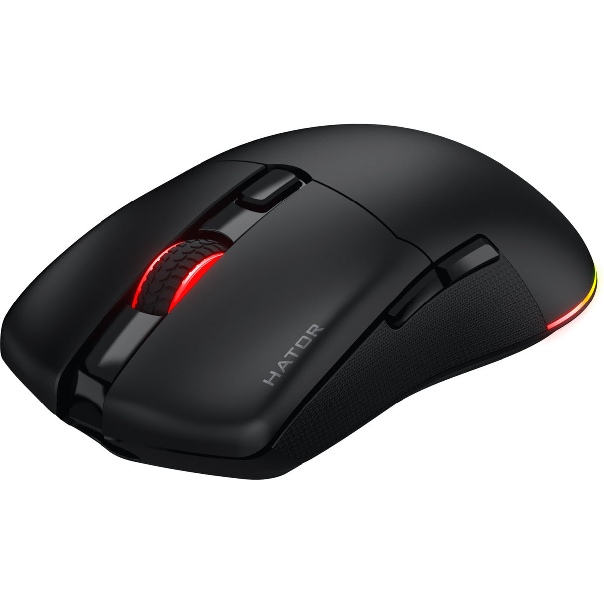 Hator pulsar 3 wireless gaming muis (zwart, 400 - 11.000 dpi, rgb, 2.4ghz bluetooth 5.1 usb)