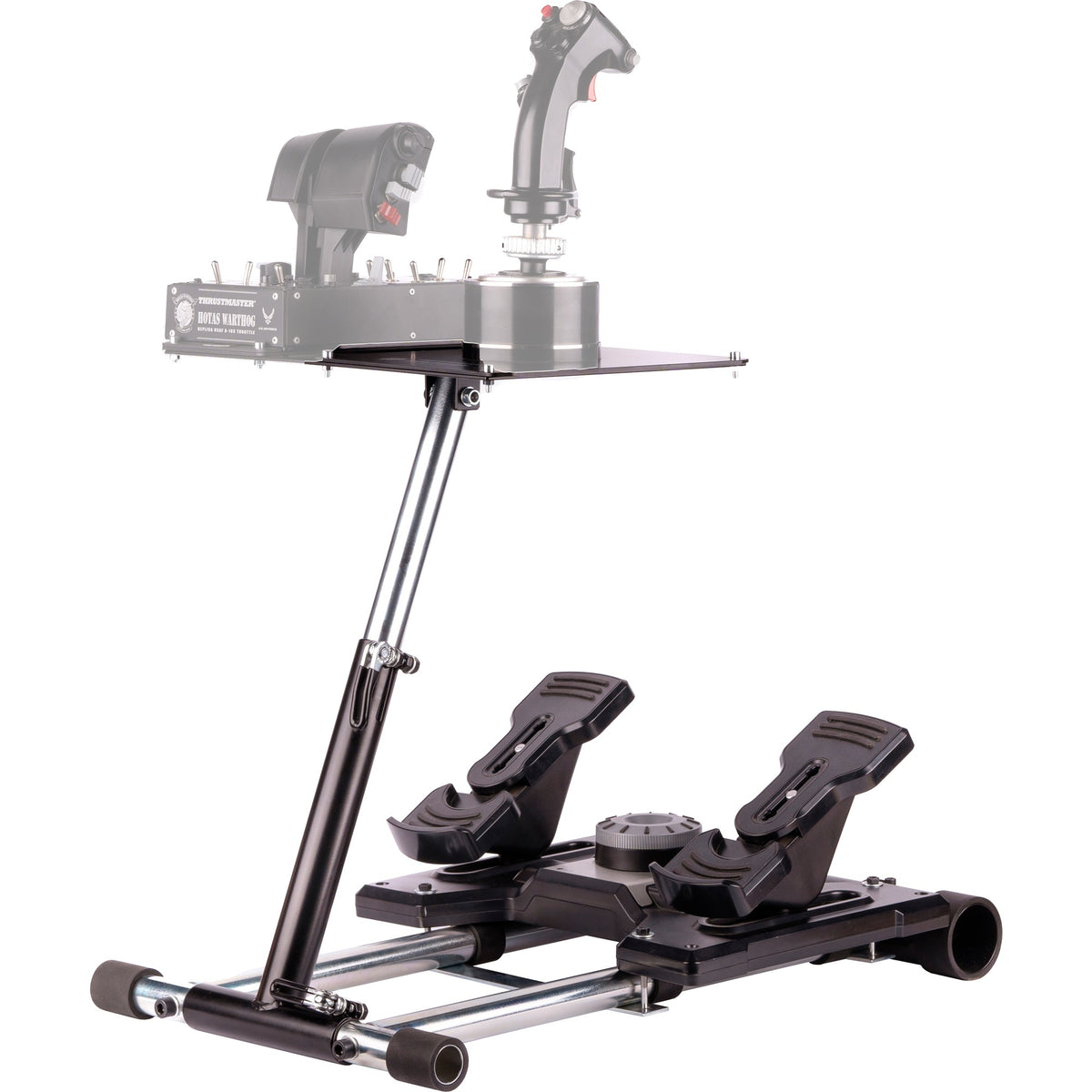 Radständer Pro Deluxe V2 Thrustmaster Hotas Warth-Halter (schwarz, für Thrustmaster Hotas Warthog, Saitek X-55, X52, Pro und X65)