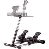 Radständer Pro Deluxe V2 Thrustmaster Hotas Warth-Halter (schwarz, für Thrustmaster Hotas Warthog, Saitek X-55, X52, Pro und X65)