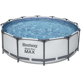 Bestway Swimming Pool Steel Pro Max Set um 366x100
