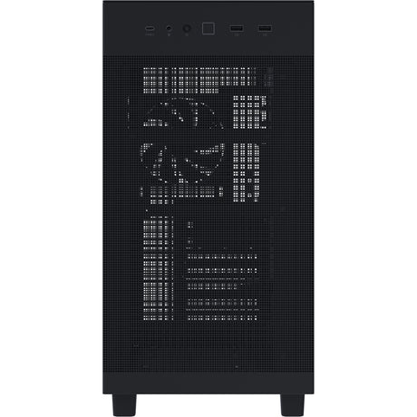 Asus Prime Ap303 - Mesh Panel Midi Tower Gehäuse (schwarz | 2x USB-A | 1x USB-C)