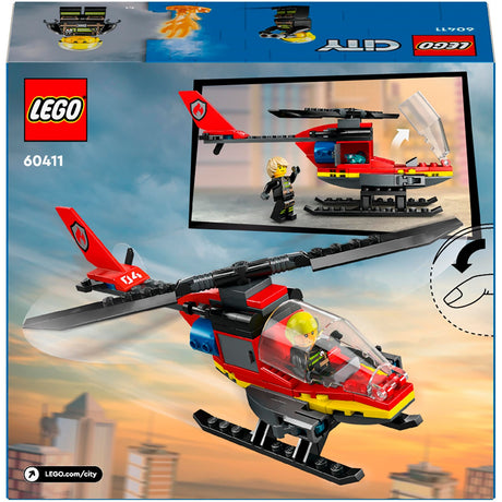 Lego City Feuerwehrhubschrauber – 60411