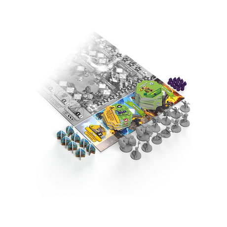 Asmodee Clash of Clans: The Epic Raid – Dark Elixir Erweiterungsbrettspiel (englisch, 2 – 4 Spieler, 45 – 90 Minuten, ab 12 Jahren, Erweiterung)