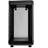 Cooler master masterframe 360 panorama showcase behuizing (zwart | 2x usb-a | 1x usb-c | rgb | tempered glass)