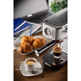 Ariete Moderna Espresso Slim 1381 14 Espressomaschine (weiß)