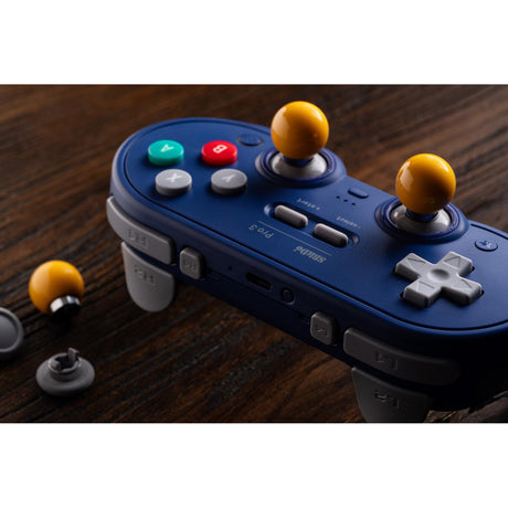 8bitdo pro 3 Bluetooth-Gamepad (lila weiß, Switch 1 2, PC, Android, 2,4 GHz Bluetooth USB)