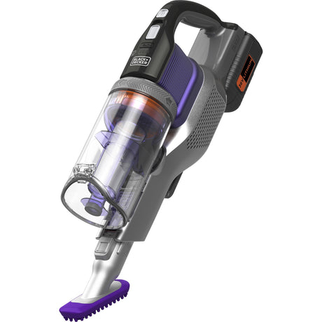 Black+Decker 36V 4-in-1 Power Series Extreme Pet Stabstaubsauger (lila)
