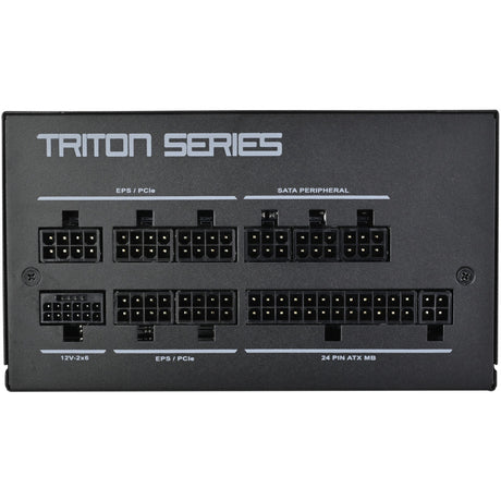 Silverstone Triton 750RZ modulares 750-Watt-Netzteil (schwarz, 1x 12V-2x6, 3x PCIe)