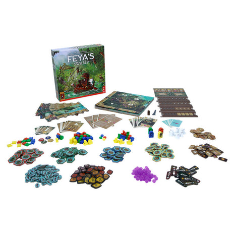 999games 999 games feya's swamp bordspel (nederlands, 2 - 4 spelers, 90 minuten, vanaf 12 jaar)
