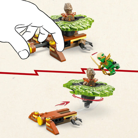 Lego Ninjago 71850 Spinner Lloyd vs. Elementarmonster