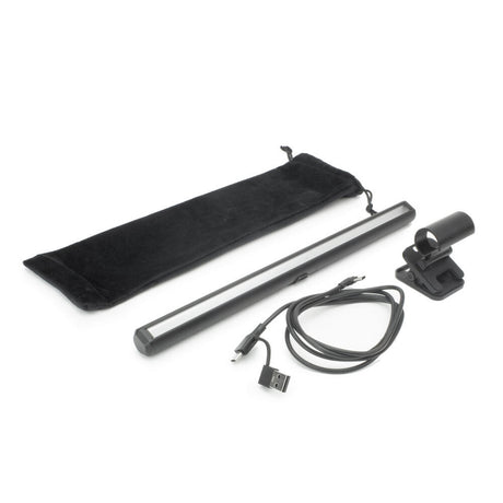Act Connectivity Dimmbare, ansteckbare LED-Lichtleiste für Laptops (schwarz, USB-betrieben, 3000 K–6500 K)