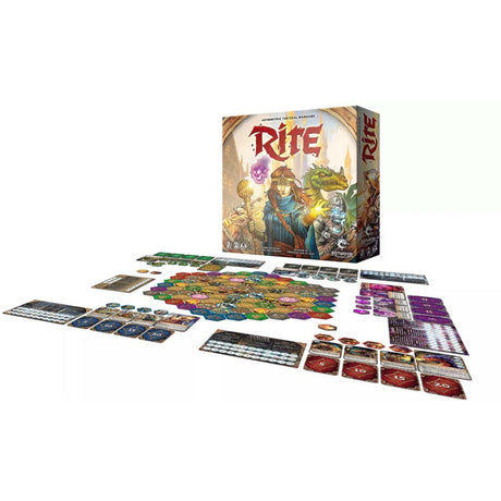 Rite Brettspiel (englisch, 2 – 5 Spieler, 60 Minuten, ab 14 Jahren)