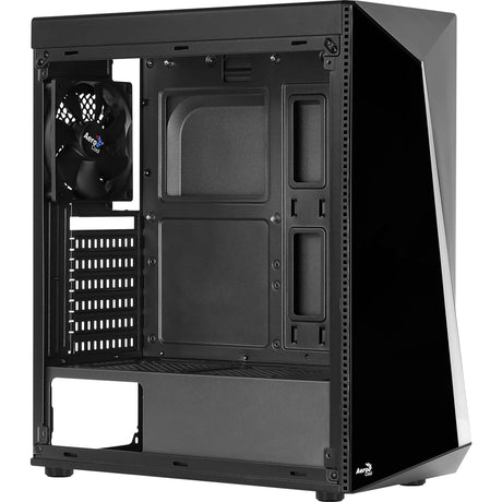 Aerocool Shard Midi-Tower-Gehäuse (schwarz | 3x USB-A | RGB | Fenster)