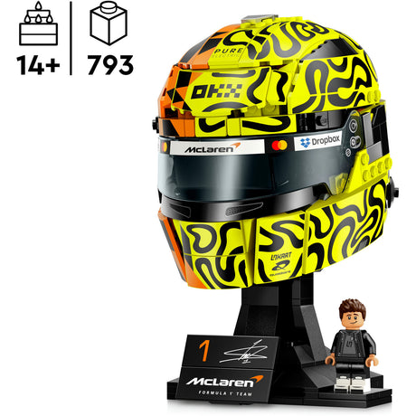 Lego Editions McLaren Mastercard F1 Team Helm von Lando Norris Bausatz für Kinder 43023