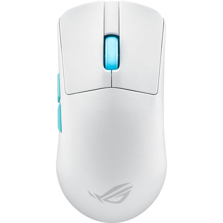 Asus Rog Harpe Ace Aim Lab Edition Gaming-Maus (weiß, 100–36.000 dpi, USB 2.0, 2,4 GHz, Bluetooth, RGB-LEDs)