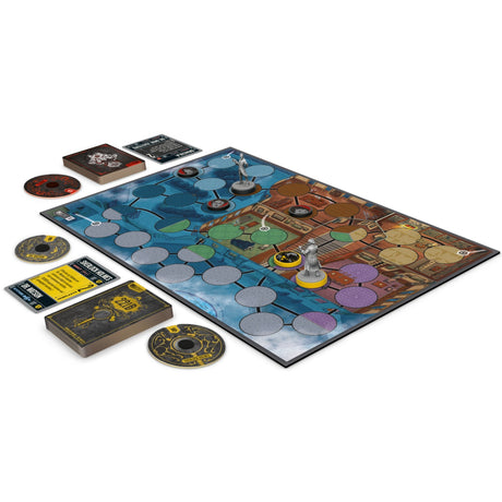 Weiße Kobold-Spiele unübertroffen: Cobble Fog Brettspiel (Niederländisch, 2 – 4 Spieler, 20 Minuten, ab 10 Jahren)