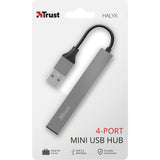 Vertrauen Sie Halyx Aluminium 4-Port Mini USB Hub