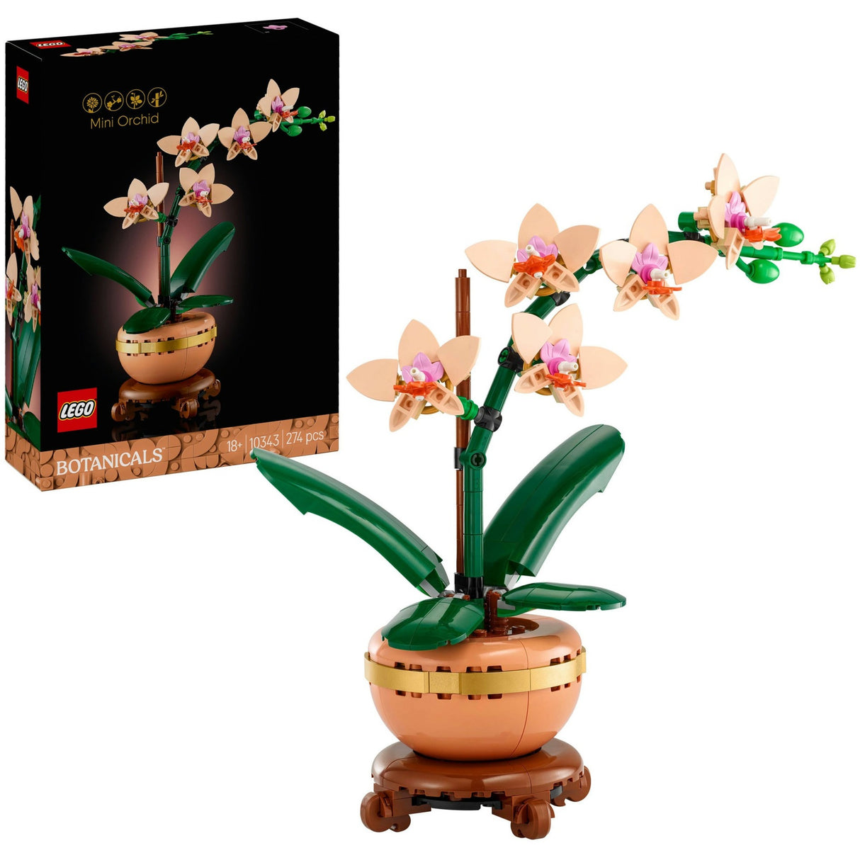 Lego Botanicals 10343 Mini-Orchidee