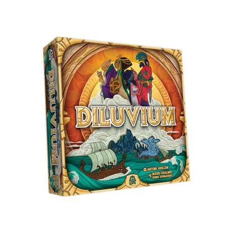 Asmodee diluvium bordspel (engels, 2 - 4 spelers, 30 - 60 minuten, vanaf 10 jaar)