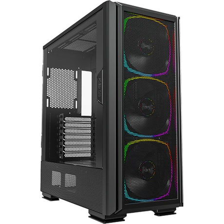 Montech Sky Two GX Midi-Tower-Gehäuse (schwarz | 2x USB-A | 1x USB-C | Fenster)