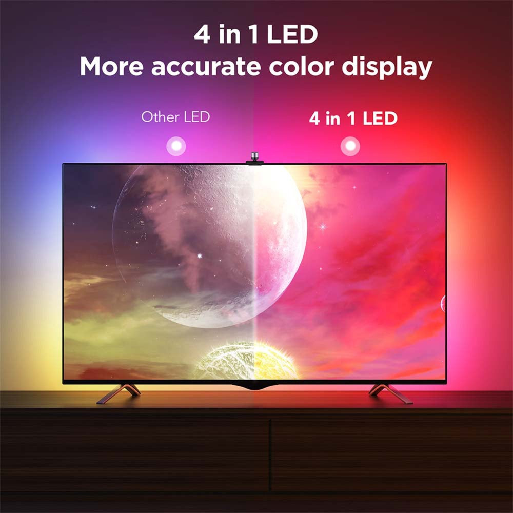 Govee Smart TV Lighting Matter – 55-65 Zoll Hintergrundbeleuchtung 3s – Netflix-Edition