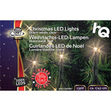Verschiedene Weihnachtslichter 200 LED warmes Weiß 17,4m