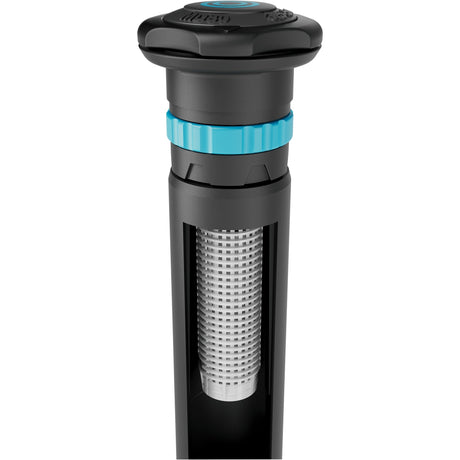 Gardena Versenkregner MD80 Sprinkler (schwarzgrau, Sprühabstand zwischen 3,5 m und 5 m)
