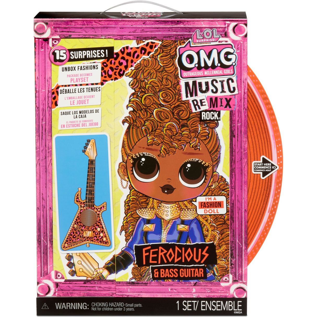 Mga Unterhaltung lol. Überraschung! OMG-Remix-Rock – wilder Bassgitarren-Pop