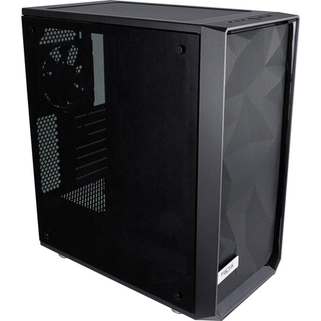 Fraktales Design meshify c dunkle getemperte Glas