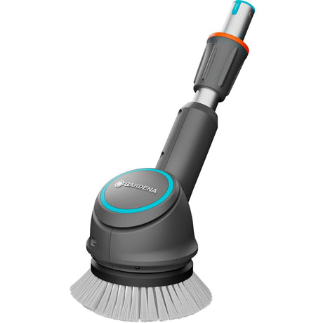 Gardena Akku-Multireiniger Aquabrush Universal 04 18V P4A Set Bodenreiniger (Grau Türkis, 14842-20)