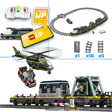 Lego® City Überfall auf Polizeizug – Spielzeugeisenbahn-Set – 60508