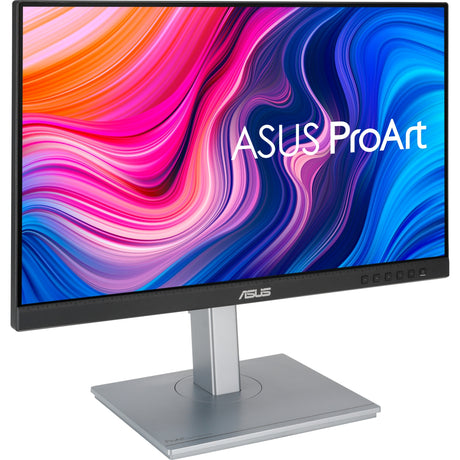 Asus proart display pa247cv 24 monitor (zwart zilver, 1x displayport, 1x hdmi, 1x usb-c, 4x usb-a)