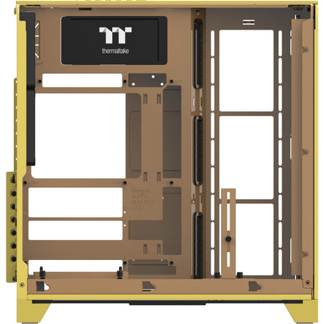 Thermaltake View 390 Air Butter Caramel Midi-Tower-Gehäuse (gelb | 2x USB-A | 1x USB-C | gehärtetes Glas)