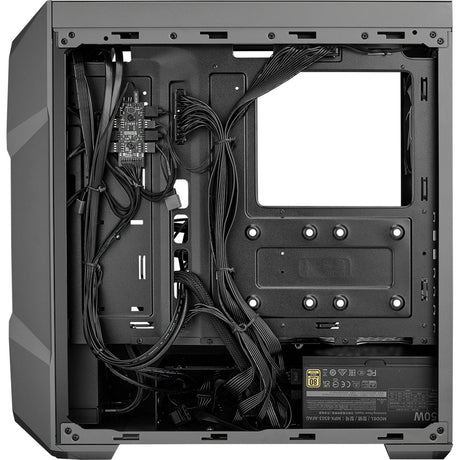Cooler Master TD500 Max Midi-Tower-Gehäuse (Gunmetal | 2x USB-A | 1x USB-C | RGB | Gehärtetes Glas)