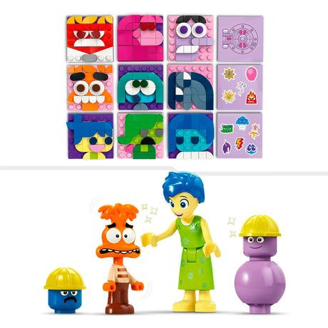 Lego Disney Pixar – Inside Out 2 Stimmungswürfel, Konstruktionsspielzeug (43248)