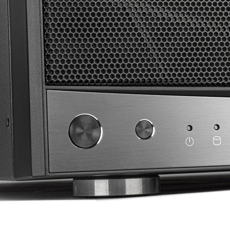 Silverstone SST-GD11B HTPC-Gehäuse (schwarz | 2x USB-A | 1x USB-C)