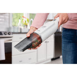Black+decker hlvc315j11-qw 12v 1.5ah slim handvac kruimeldief handstofzuiger (wit, incl. jack-plug lader)