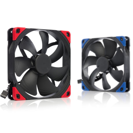 Noctua nf-a14 pwm chromax.black.swap Gehäuselüfter (schwarz, 140 x 140 x 25 mm)