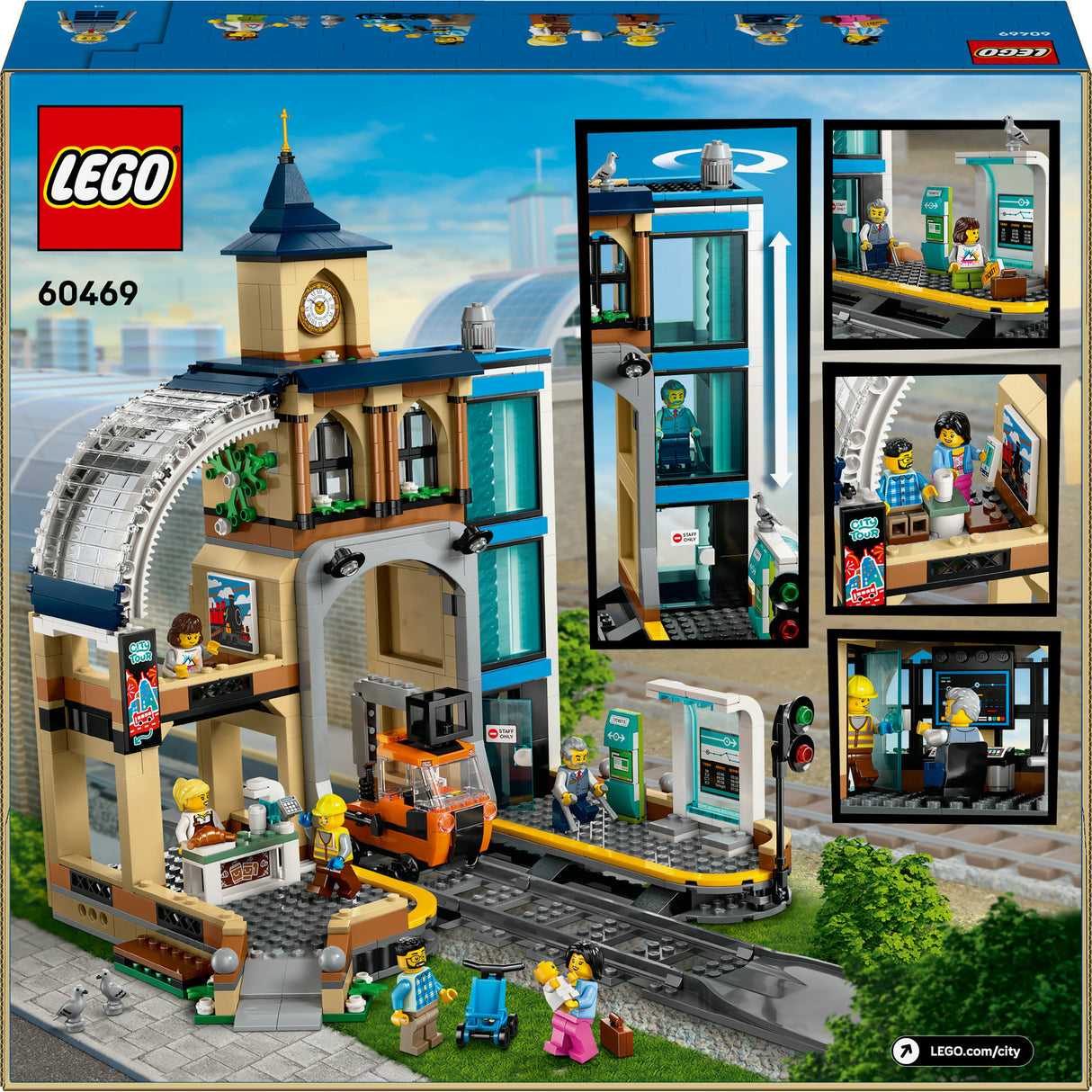 Lego City 60469 Hauptbahnhof