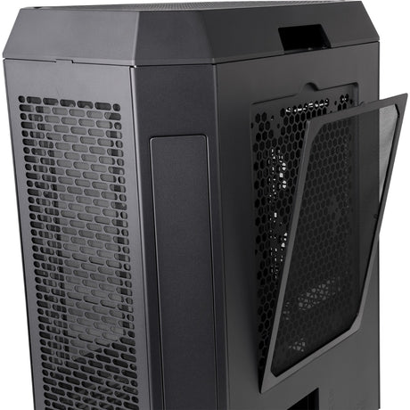Thermaltake The Tower 600 Midi-Tower-Gehäuse (schwarz | 4x USB-A | 1x USB-C | gehärtetes Glas)