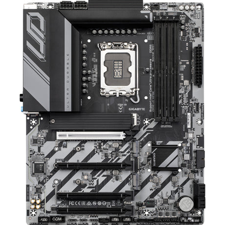 Gigabyte Z890 UD WiFi 6E Sockel 1851 Motherboard (RAID, 2,5 GB LAN, WiFi 6E, BT, Sound, ATX)